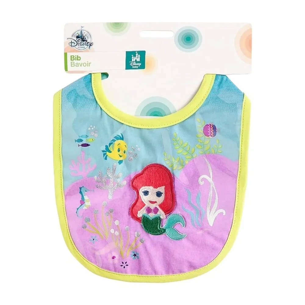Disney Store Disney Baby Little Mermaid Ariel Flounder Bib for Baby